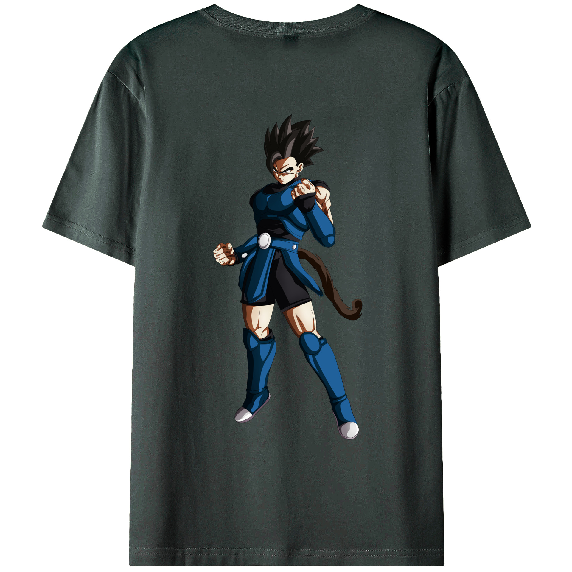 （画像用） ドラゴンボール 孫 悟飯（そんごはん）DRAGON BALL Son Gohan 綿100％ メンズ半袖Tシャツ（バックプリント） 通気性